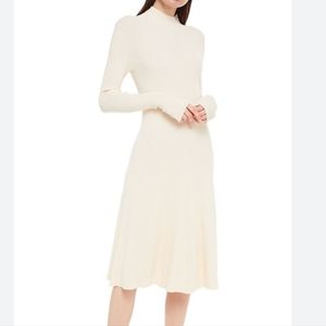 Live The Process Ribbed Mock Neck Dress Size Large